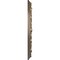 Ekena Millwork Milan Ceiling Medallion (Fits Canopies up to 4 5/8"), 24 1/2"OD x 3 1/2"ID x 1"P, Warm Silver CM24MIWSS - alternate 2